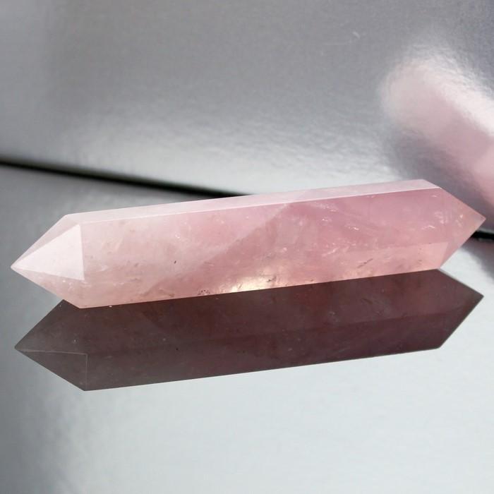 ローズクォーツ 原石 ポイント Point 浄化 柱 石 置物 Rose Quartz 紅