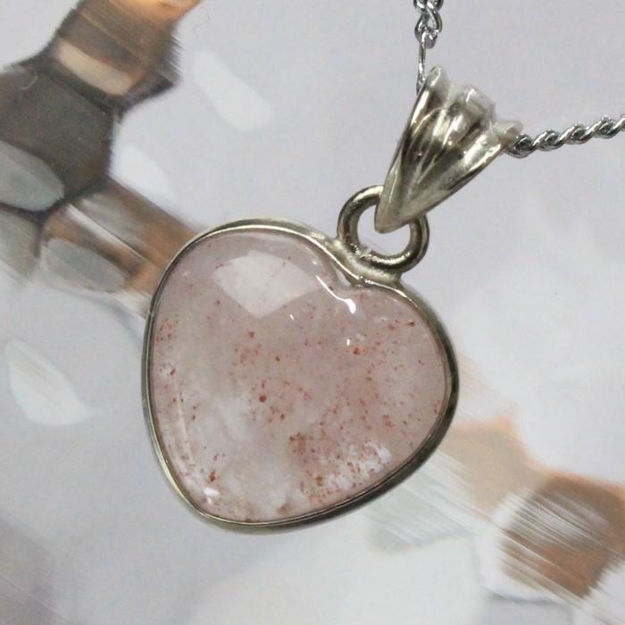 ストロベリークォーツ ペンダント ペンダントトップ Necklace 