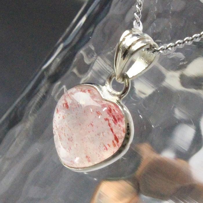 ストロベリークォーツ ペンダント ペンダントトップ Necklace