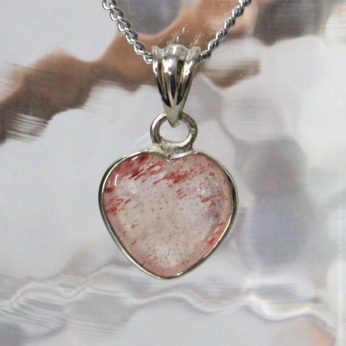 ストロベリークォーツ ペンダント ペンダントトップ Necklace