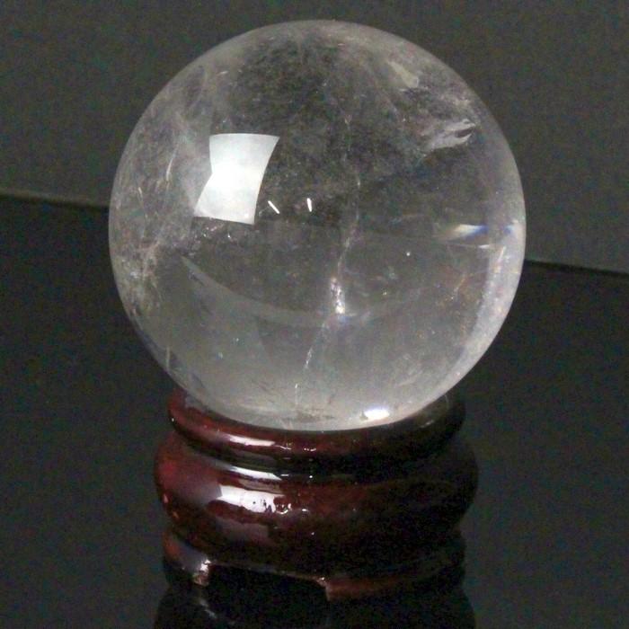 【56mm玉】水晶 丸玉 水晶球 原石 球体 置物 水晶玉 Quartz クリスタル 浄化 浄化用水晶 人気 おすすめ パワーストーンの画像