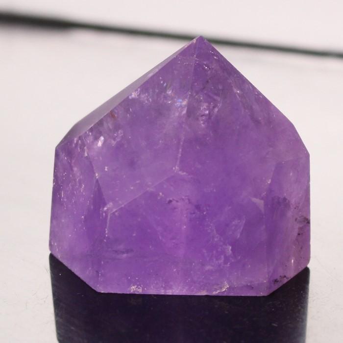 アメジスト ポイント Point 浄化 柱 石 置物 原石 ポイント Amethyst