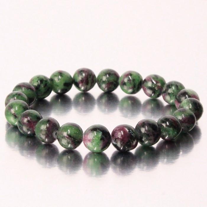 ルビーインゾイサイト ブレスレット ブレス バングル ブレスレット Bracelet ルビーインゾイサイトブレスレット 人気 おすすめ 天然 一点物_1