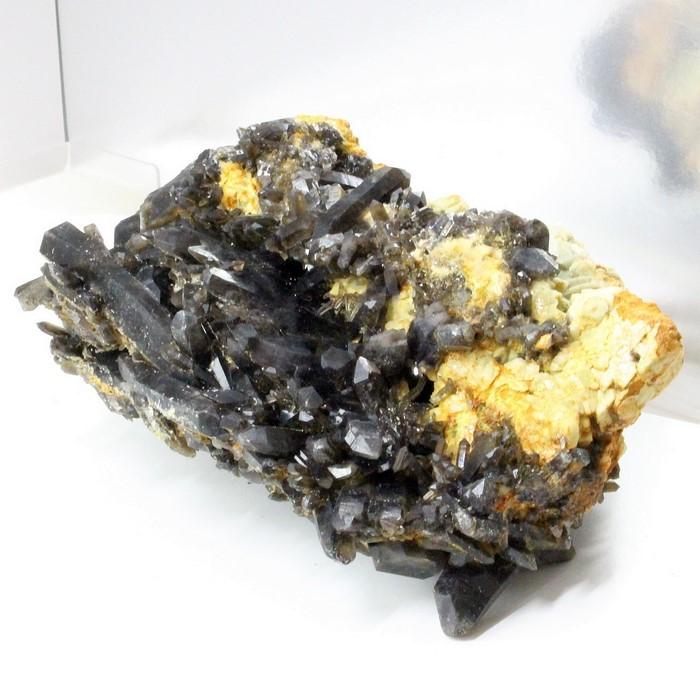 モリオン クラスター 【厳選 一点物】 Morion 原石 魔除け 置物