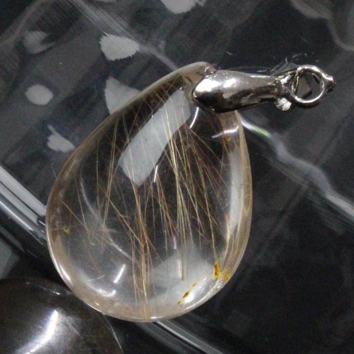 ルチルクォーツ ペンダント 【一点物 現物】 ペンダントトップ ぺん