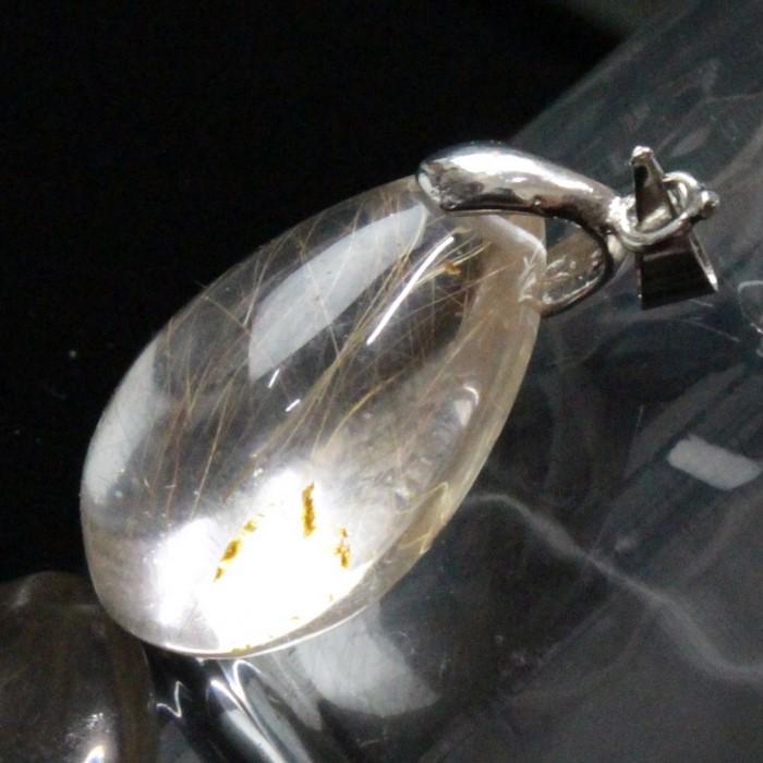 ルチルクォーツ ペンダント 【一点物 現物】 ペンダントトップ ぺん