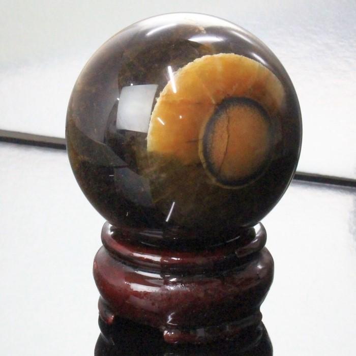 タイガーアイ 丸玉 【一点物 限定品 57mm玉】 金運 幸運 仕事運 タイガーアイ丸玉 メンズ レディース 人気 天然石_1