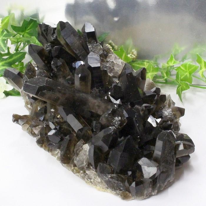 極上 黒水晶[モリオン]クラスター 原石 浄化 置物No2 Amazon.co.jp: 極上 黒水晶モリオンクラスター 原石 浄化 置物