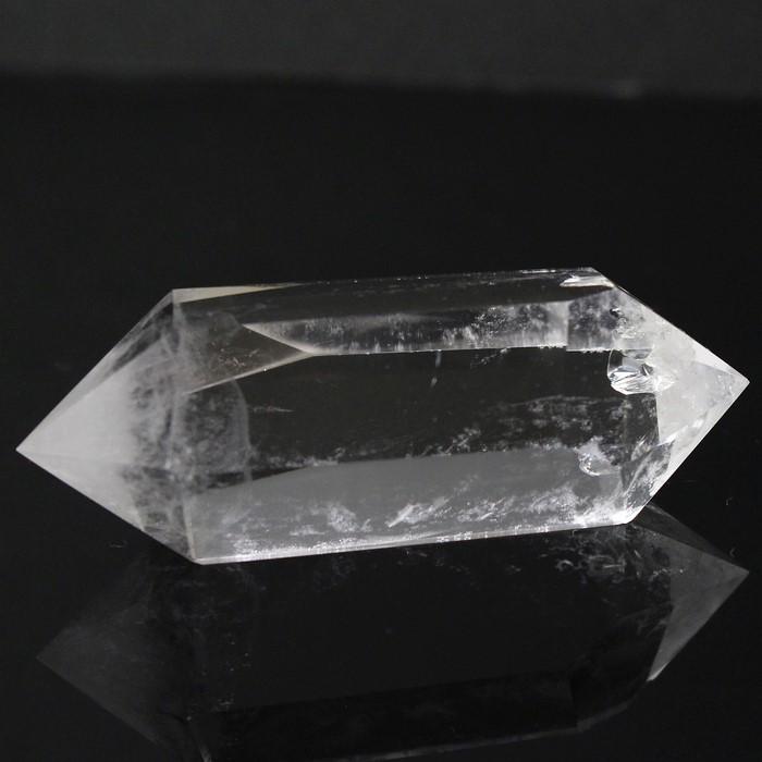 水晶 ポイント 天然水晶 石 浄化 原石 浄化用水晶 ダブルポイント