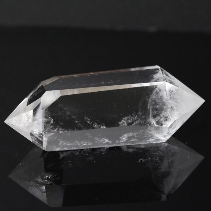 水晶 ポイント 天然水晶 石 浄化 原石 浄化用水晶 ダブルポイント