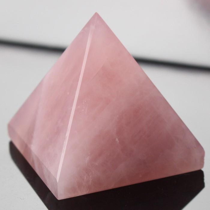 ローズクォーツ ピラミッド 【一点物 限定品】 紅水晶 ピンク ローズクォーツ 原石 Pyramid 浄化 ピラミッド ローズクォーツピラミッド 天然 一点物の画像