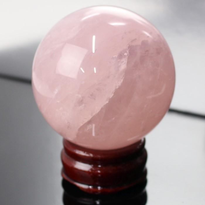 ローズクォーツ 丸玉 直径 約13cm ローズクォーツ 丸玉 【大玉 73mm玉】 紅水晶 Rose Quartz 原石 球体