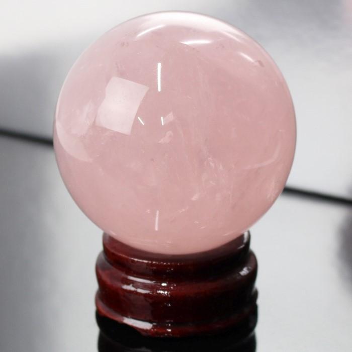 ローズクォーツ 丸玉 【66mm玉】 紅水晶 Rose Quartz ローズクォーツ