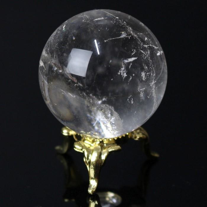 天然 水晶玉 【36mm玉】 原石 球体 浄化用 玉 球 置物 水晶球 大玉 丸