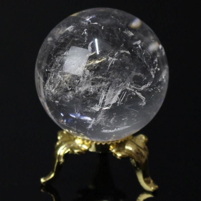 天然 水晶玉 【一点物 限定品 35mm玉】 原石 球体 浄化用 玉 球 置物