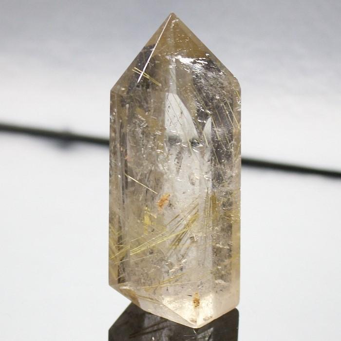 ルチルクォーツ ポイント 【特選 天然石 ブラジル産ルチルクォーツ