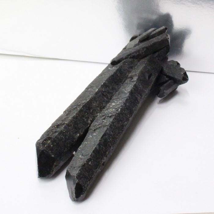 モリオン クラスター 原石 柱 石 鉱石 クラスター ポイント 置物 モリオンクラスター Morion 黒水晶 魔除け 邪気払い 浄化 天然石_2