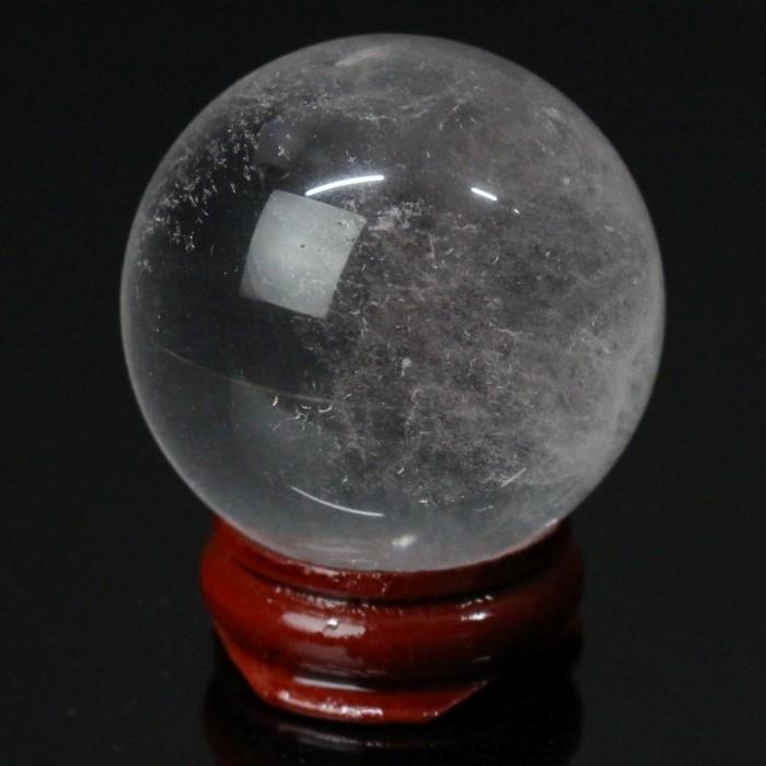 天然 水晶玉 【41mm】 水晶玉 球 天然水晶玉 天然水晶 浄化 浄化用水晶 一点物 現物_1