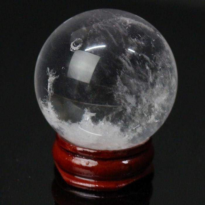 天然 水晶玉 【41mm 一点物 現物】 球体 玉 球 天然水晶玉 天然石_1