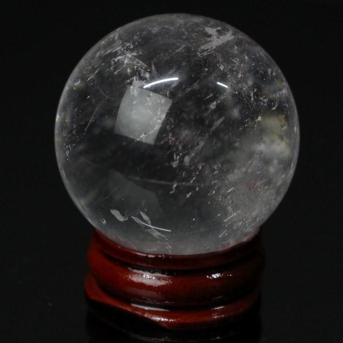 天然 水晶玉 【39mm 厳選 一点物】 球体 玉 球 天然水晶玉 クリスタル