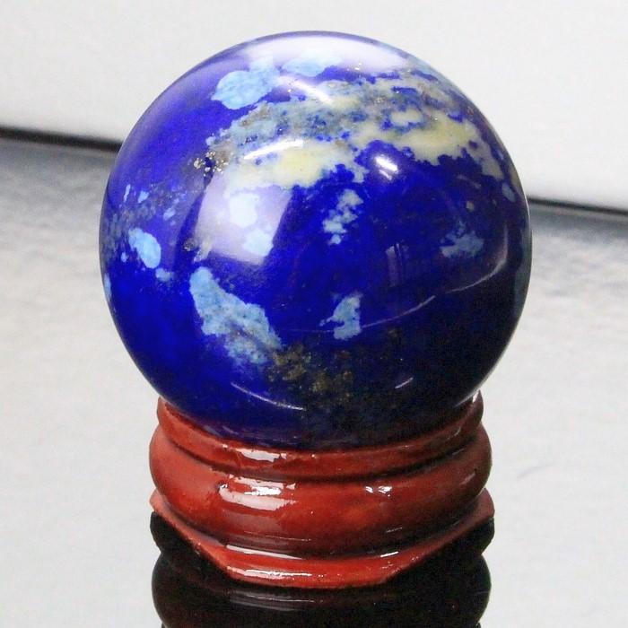 ラピスラズリ 丸玉 【36mm 厳選品質 現物販売】 大玉 球体 置物