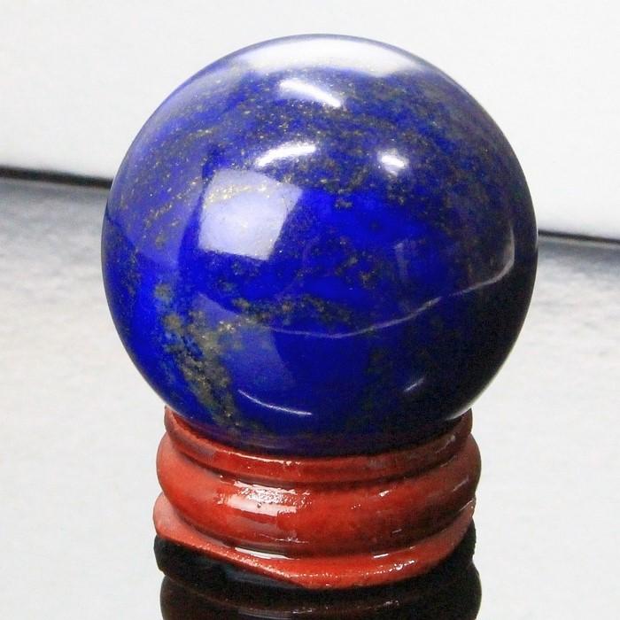 ラピスラズリ 丸玉 【38mm 厳選 一点物】 水晶玉 球 ラピスラズリ丸玉 メンズ レディース 人気 おすすめ パワーストーンの画像