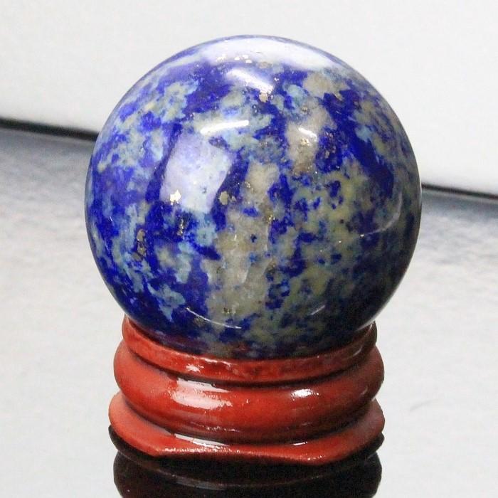 ラピスラズリ 丸玉 【36mm レア 1点物】 球体 玉 球 ラピスラズリ丸玉