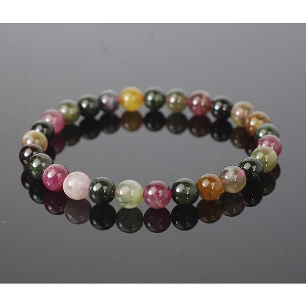 トルマリン ブレスレット 激安 tourmaline 電気石 Bracelet 天然石 ｜メンズ レディース 海外直輸入価格で販売｜の画像