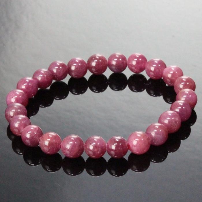 ルビー ブレスレット 【厳選 一点物】 Bracelet ブレスレット ルビーブレスレット メンズ レディース 人気 おすすめ パワーストーンの画像