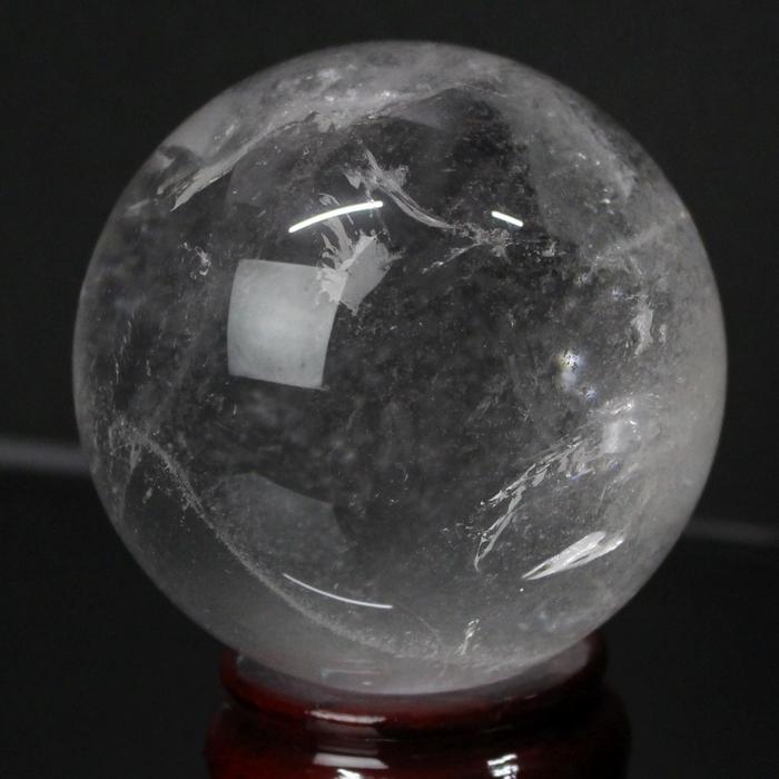 【厳選一点物 67mm】 水晶 水晶玉  大玉 球体 水晶玉 原石  クォーツ 浄化 浄化用水晶 パワーストーンの画像