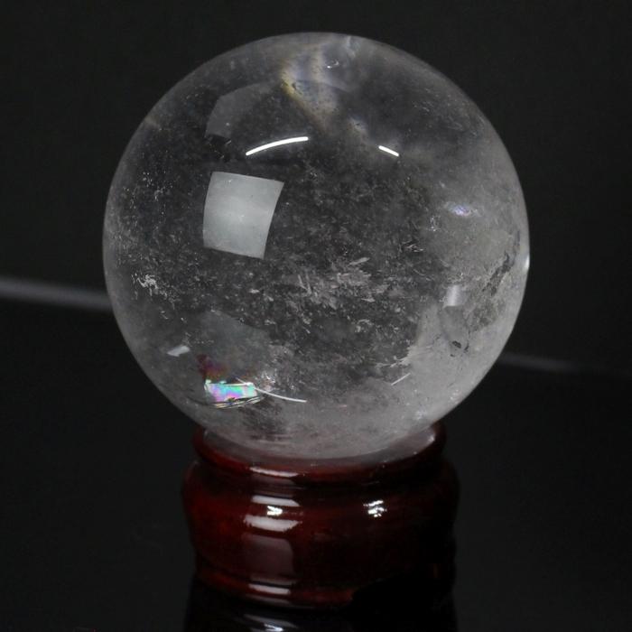 【厳選一点物 67mm】 水晶 水晶玉  大玉 球体 水晶玉 原石  クォーツ 浄化 浄化用水晶 パワーストーンの画像