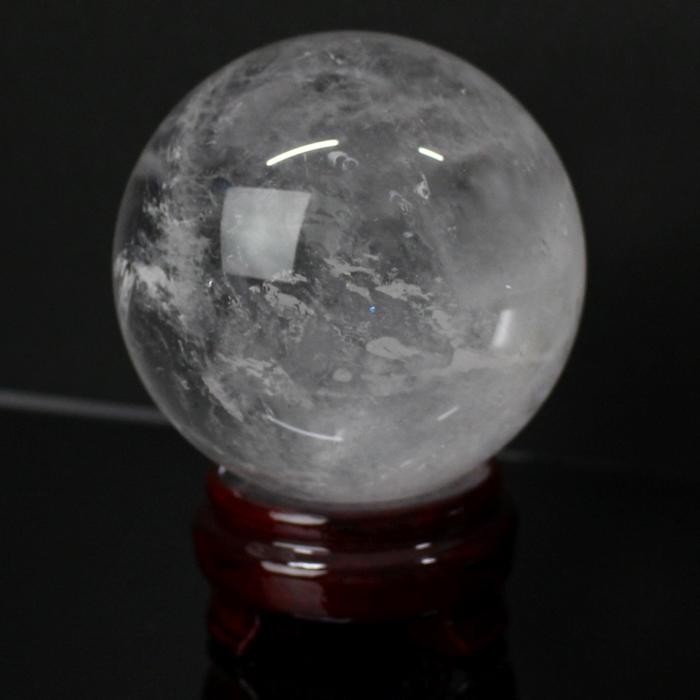 【厳選一点物 95mm】 水晶 水晶玉 【安心の一点物】 大玉 水晶玉 原石   天然 一点物の画像
