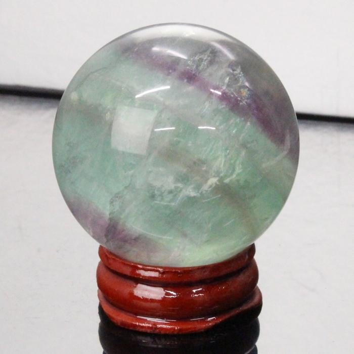 【厳選一点物 43mm】 フローライト 丸玉 水晶玉 球 フローライト丸玉 メンズ レディース 人気 おすすめ 一点物 現物_1