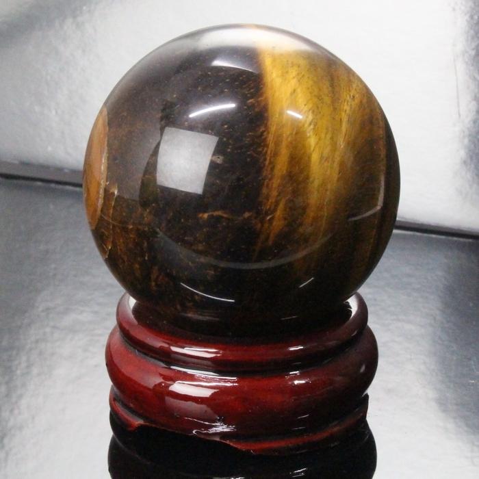 厳選一点物 62mm】 タイガーアイ 丸玉 大玉 水晶玉 原石 タイガーアイ
