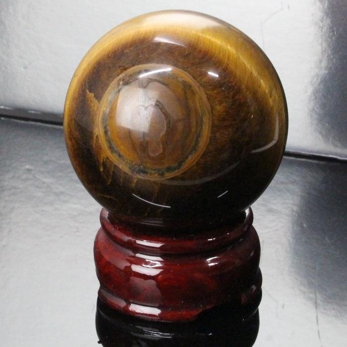 【厳選一点物 58mm】 タイガーアイ 丸玉 【厳選 一点物】 大玉 球体 水晶玉 原石 タイガーアイ丸玉 金運 幸運 勝負運 虎 キャッツアイ 虎目石 天然石_2