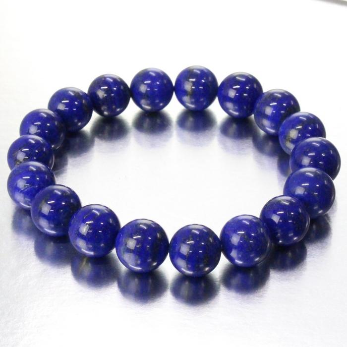 ラピスラズリ ブレスレット  Bracelet ブレスレット ラピスラズリブレスレット 魔除け 厄除け ラピス 青金石 天然石の画像