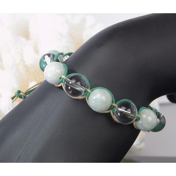 翡翠 ブレスレット 手編み jade ジェイド Bracelet パワーストーン ｜メンズ レディース 海外直輸入価格で販売｜｜lulu-house｜02