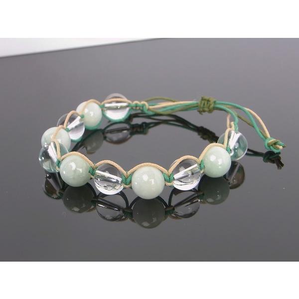 翡翠 ブレスレット 手編み jade ジェイド Bracelet パワーストーン ｜メンズ レディース 海外直輸入価格で販売｜｜lulu-house｜03