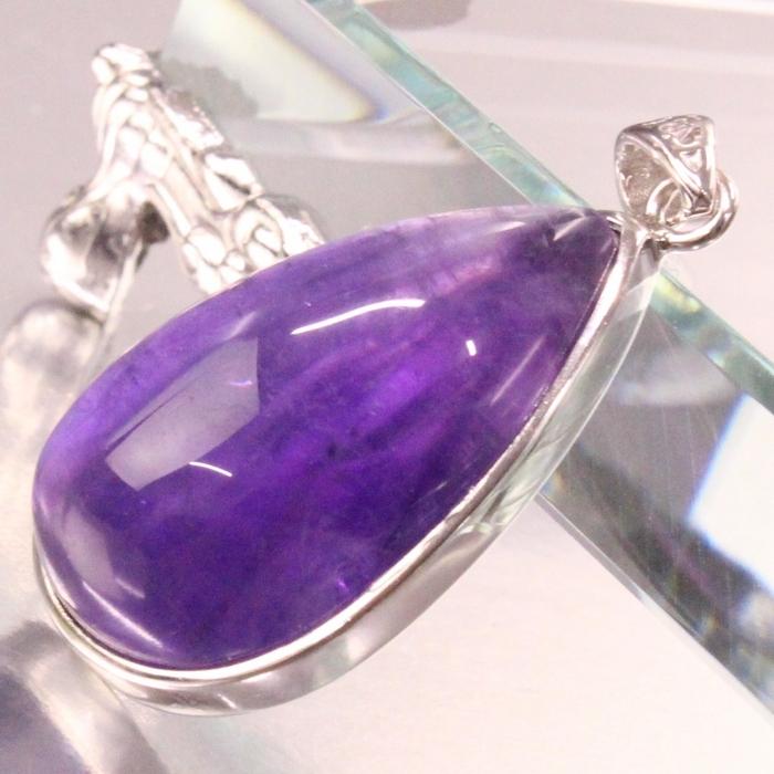 アメジスト ペンダント 【おすすめの逸品】 大粒 ペンダントトップ 