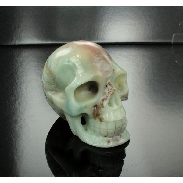 アマゾナイト ドクロ スカル amazonite 天然石 Skull 原石