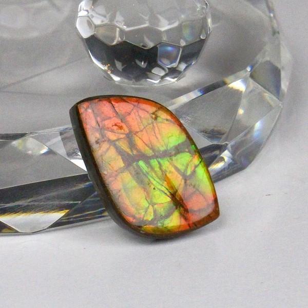 アンモライト ルース 原石 ammolite 化石 Ruth 天然石