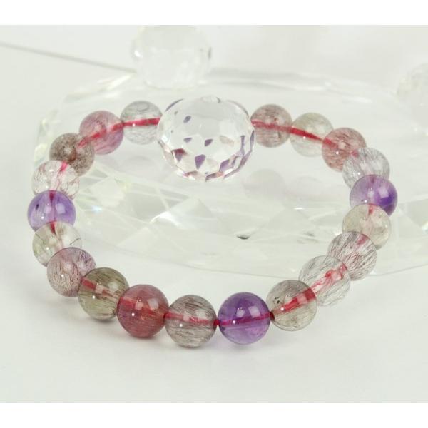 スーパーセブン ブレスレット おすすめ super 天然石 Bracelet パワーストーン ｜メンズ レディース 海外直輸入価格で販売｜の画像