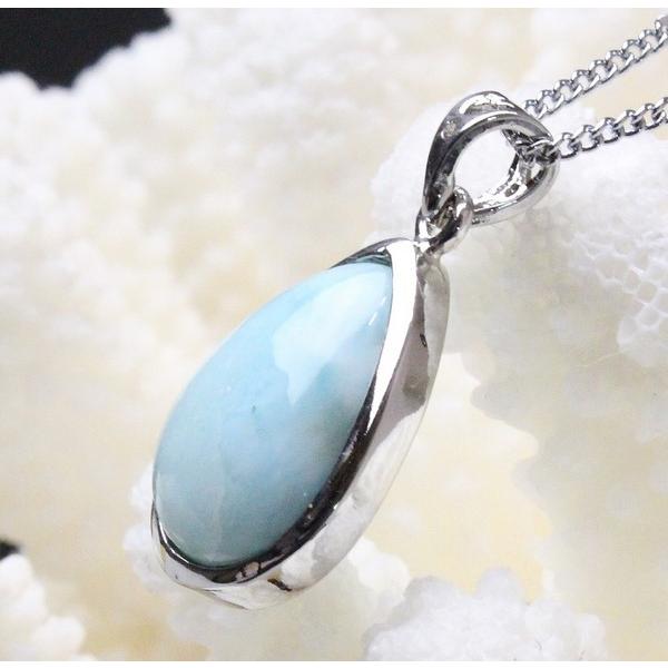 ラリマー ペンダント ネックレス larimar ペクトライト Pendant