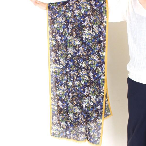 コテラック acoteアコテ　ネイビー花柄ストール | Cotelac | 04