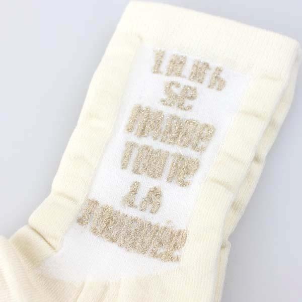 lilith リリット 白ラメ柄靴下 | Sensounico | 02