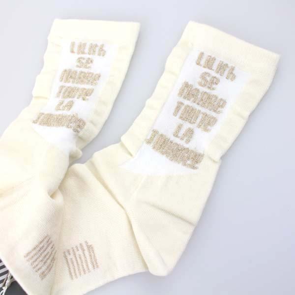 lilith リリット 白ラメ柄靴下 | Sensounico | 03