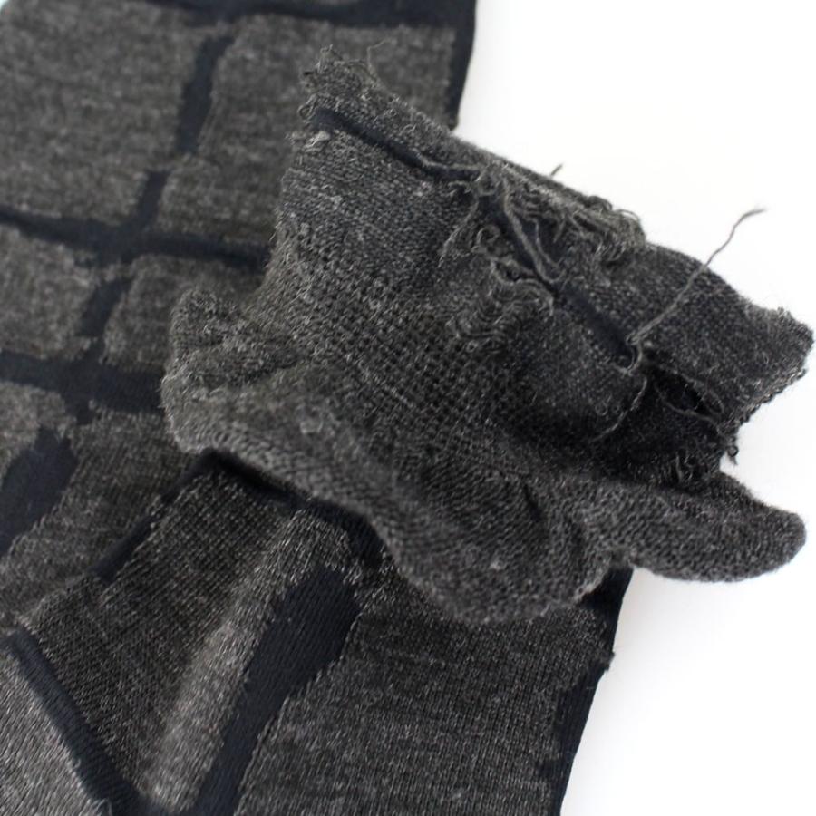 センソユニコ　芽風 ブロック柄靴下 | Sensounico | 05