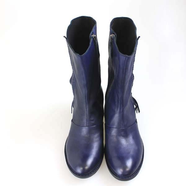 SAYA ラボキゴシ アブソルテ サイドジップカラーショートブーツ | rabokigoshi works | 01