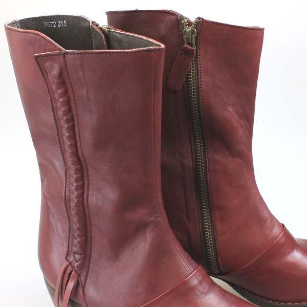 SAYA ラボキゴシ アブソルテ サイドジップカラーショートブーツ | rabokigoshi works | 13