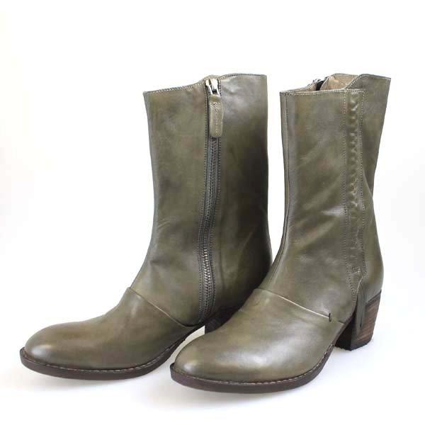 SAYA ラボキゴシ アブソルテ サイドジップカラーショートブーツ | rabokigoshi works | 15